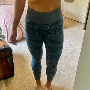 NVGTN blue camo seamless legging M